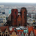La cattedrale sul profilo cittadino.