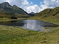 Der östlich der Hütte gelegene Zollnersee