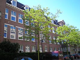 Psychiatrie en Neurologie (gebouw 3 genoemd) van het voormalige SAZU aan de Nicolaas Beetsstraat 24