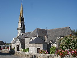 The church of Saint-Magloire, in Mahalon