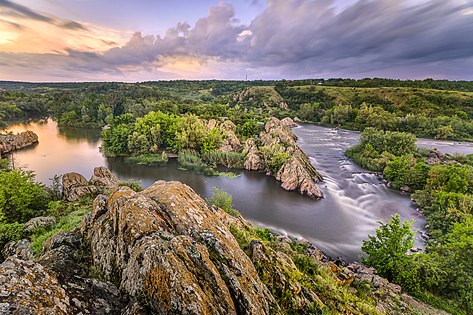 «Вечір на „Інтегралі“», річка Південний Буг. © Євген Самученко