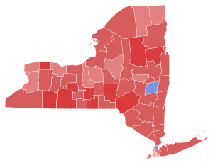 1962 United States Senate election in New York results map by county.svg