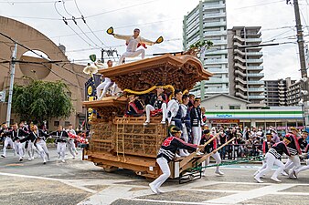 堺市西区の津久野だんじり祭