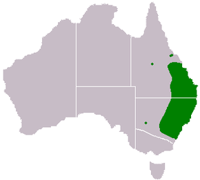 Description de l'image Acacia-penninervis-range-map.png.