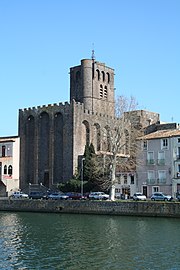 La catedrala de Sant Estève a la broa d'Erau.