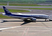 ボーイング777導入記念塗装 777-200 JA8199