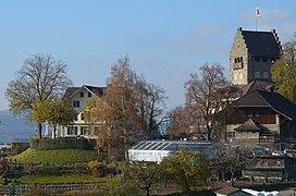 Schlossgarten und Weingut