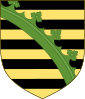 Coat of arms of Saxony of Saxe-Saalfeld