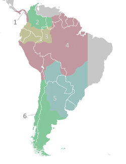 Lokacija Vicekraljevstva Peru