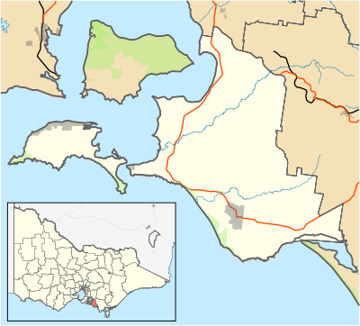 Location map Australia Victoria Bass Coast Shire