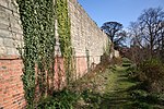 Close Wall to South and West of the Deanery