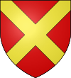 Brasão de armas de Crèvecoeur-en-Auge