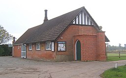 Brettenham village hall.