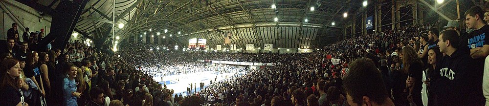 Prolegómenos d'un partíu ente Butler y Gonzaga Bulldogs. Xineru de 2013.