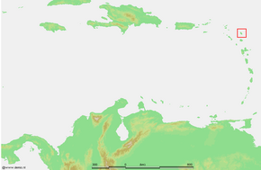 Poziția localității Barbuda