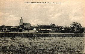 Carte postale ancienne : « Vue générale ».