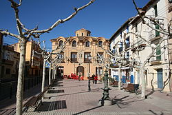 Skyline of Villarroya de la Sierra