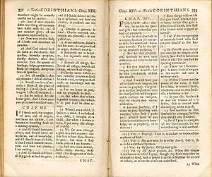 Challoner's 1749 revision of the Rheims New Te...