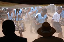 Dihosana dance troupe at the Domboshaba cultural festival 2017