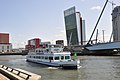 Ansicht vom anderen Ufer der Nieuwe Maas
