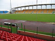 Le stade de Malabo, en Guinee Equatoriale.