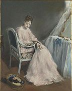 La nichée; «La matinée rose», Museu d'Orsay, 1873–1874