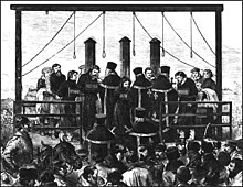 Execution of the murderers of Alexander II of Russia Execution Nikolai Kibalchich.jpg