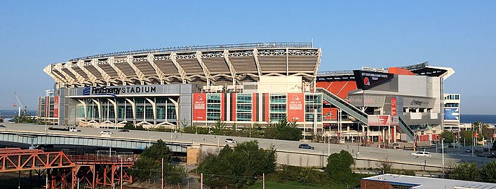 Exterior of FirstEnergy Stadium, 2016