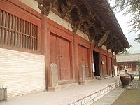 Le jeu de consoles dougong au temple Foguang, mont Wutai, Shanxi, 857