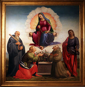 Madona e rripit me shenjte, nga Santa Maria Novella