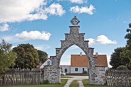 Gårdsport i Hejnum.