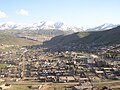 نمایی از گرمی و کوه‌های ازنا و ایرناواش در زمستان