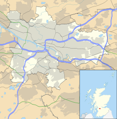 Justiciary Buildings, Glasgow is located in Glasgow council area