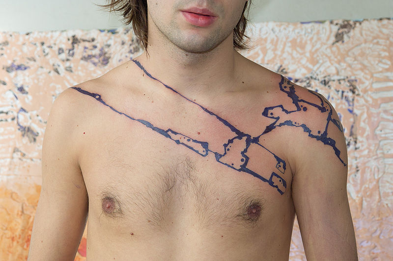 Tatuaggio di Grisha Maslov