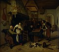 En taverno. Jan Steen, ĉ. 1667