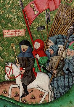 Jan Žižka v čele husitského vojska, Jenský kodex