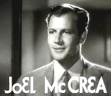 L'actor estausunidense Joel McCrea, en una escena d'a cinta Woman Wanted (1935).