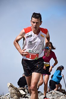 Jonathan Wyatt à la course Montreux-Les-Rochers-de-Naye 2016.