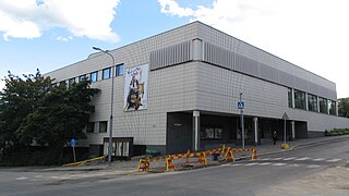 Le théâtre de Jyväskylä à l'automne 2007.