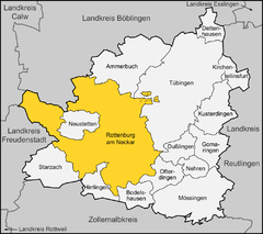 Plan Rottenburg am Neckar