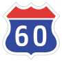 Expressway No.60 shield}}