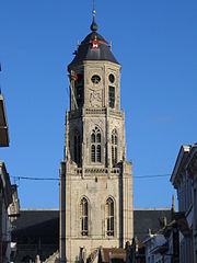Toren van de Sint-Gummaruskerk in Lier