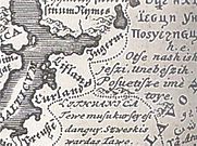 Lietuvių kalba Europos kalbų žemėlapyje (1741)