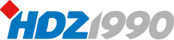 Logo of the HDZ 1990.svg