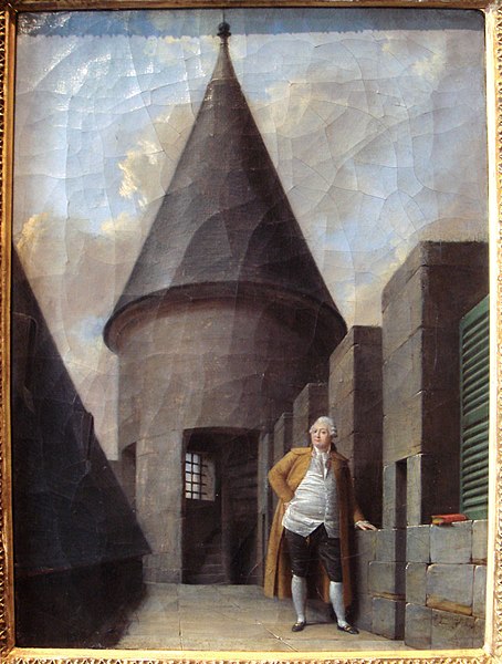 File:Louis XVI at the Tour du Temple Jean Francois Garneray 1755 1837.jpg
