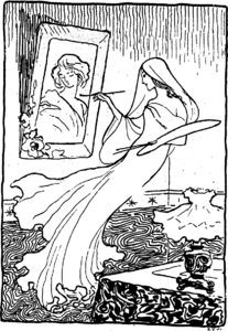 Illustration pour L'homme orchestre de Catulle Mendès (1896).