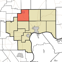 Location in Jefferson County