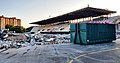 Mini Estadi en procés de demolició, el 10 de novembre de 2019