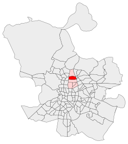 Location of Nueva España