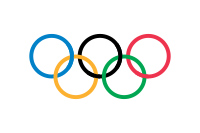 The five Olympic rings represent the five continents and were designed in 1913, adopted in 1914 and debuted at the Games at Antwerp, 1920.